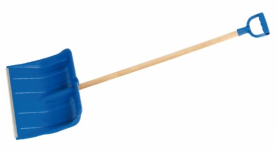 Odhŕňač snehu 49*37,5cms hlin.lištou